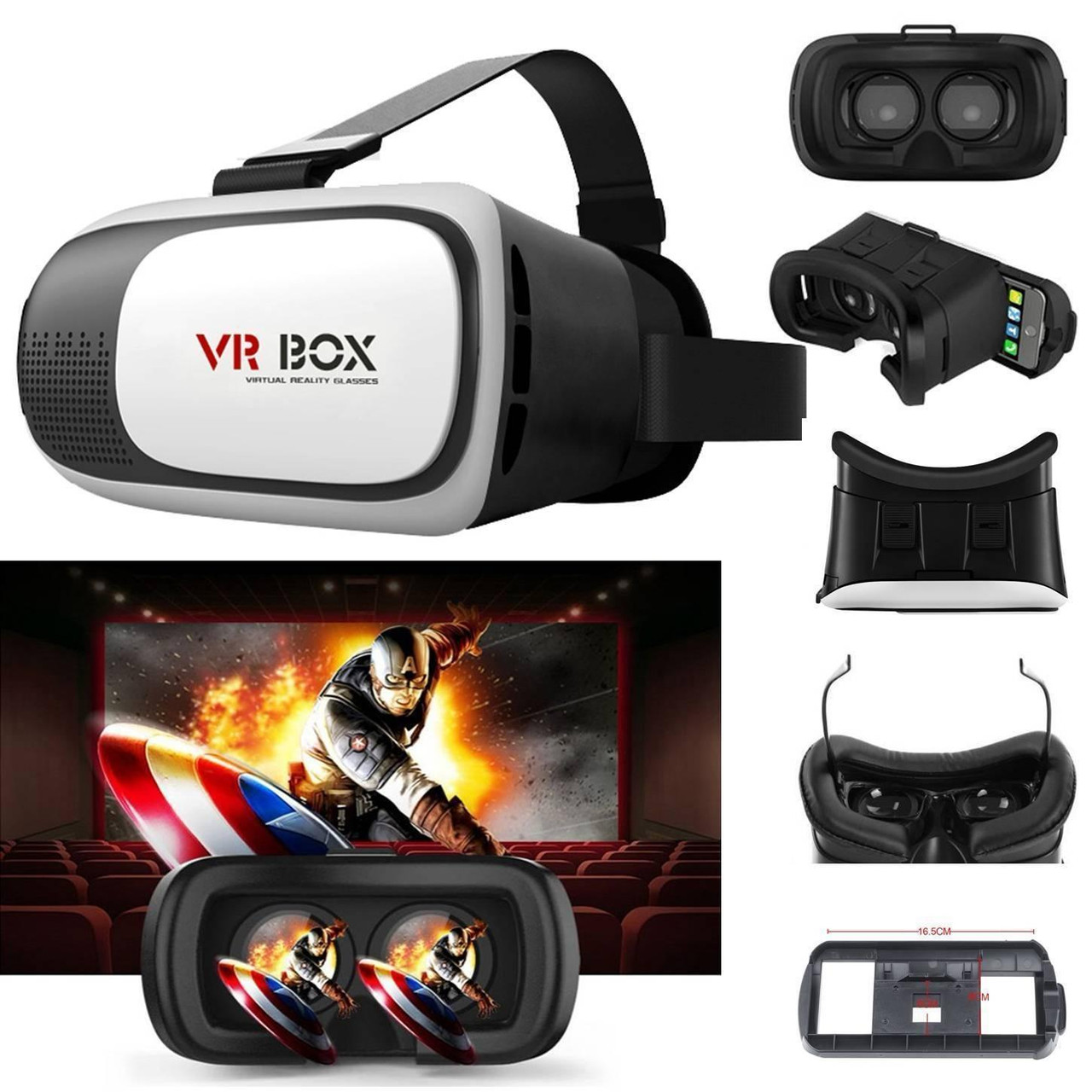 Reality Glasses Vr Box Price VR BOX Virtual Reality 3D Glasses - Main Image