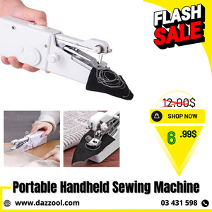 Handheld Electric Sewing Machine Mini Portable Handy Stitch - DaZzoOL