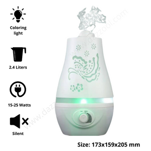 Air Humidifier With Colorful LED Estrella ES-008 - - dazzool.com Air Humidifier With Colorful LED Estrella ES-008 - - dazzool.com