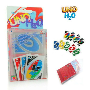 UNO H2O Waterproof Clear Plastic Card - - dazzool.com UNO H2O Waterproof Clear Plastic Card - - dazzool.com