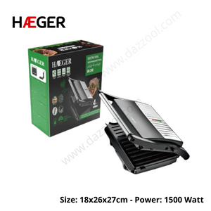 shop Electric Sandwich Grill Haeger HG-240 by dazzool.com