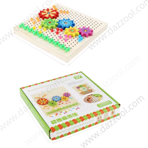 Mushroom pin puzzle game set 3+ Mushroom pin puzzle game set 3+