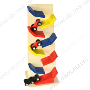 Wooden Race Track Slippery Cars Toy Wooden Race Track Slippery Cars Toy