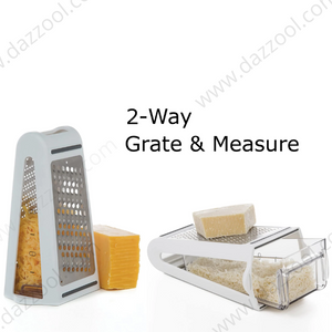 Grinder Cheese 2-Way Grate & Measure-dazzool.com Grinder Cheese 2-Way Grate & Measure-dazzool.com