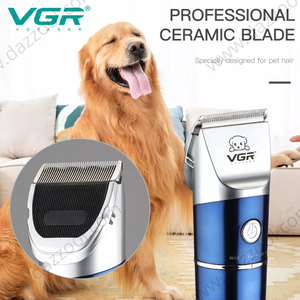 Electric USB Charing Pet Hair Clipper Cordless dog and cat Trimmers VGR V-098-dazzool.com Electric USB Charing Pet Hair Clipper Cordless dog and cat Trimmers VGR V-098-dazzool.com