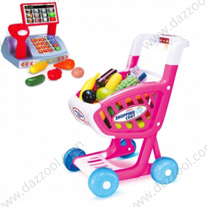 Supermarket Cart With Lights, Music And Accessories--dazzool.com Supermarket Cart With Lights, Music And Accessories--dazzool.com