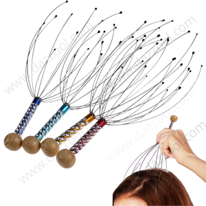 Hand Held Scalp Head Massager Massage-dazzool.com