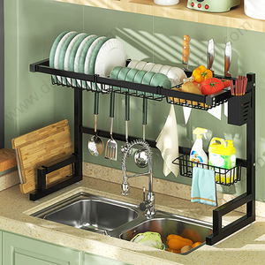 Kitchen Rack Over-Sink Draining Rack-dazzool.com Kitchen Rack Over-Sink Draining Rack-dazzool.com