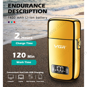 VGR Electric Shaver Mini Face Razor V-338-dazzool.com