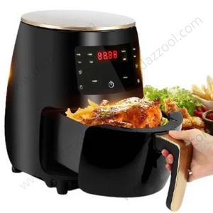 Silver Crest Air Fryer Extra Large Capacity 2400W 6L S-18-dazzool.com Silver Crest Air Fryer Extra Large Capacity 2400W 6L S-18-dazzool.com