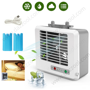 USB Mini Air Conditioning Fan-dazzool.com USB Mini Air Conditioning Fan-dazzool.com