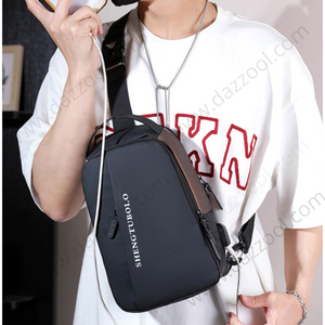 Multi-function Light Chest Sling Bag For Men-dazzool.com Multi-function Light Chest Sling Bag For Men-dazzool.com