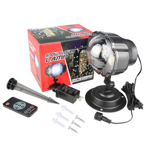 LED Snow Flower Lamp With remote Control - - dazzool.com LED Snow Flower Lamp With remote Control - - dazzool.com