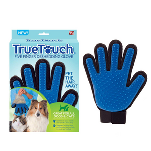 True Touch Five Finger Deshedding Glove-dazzool.com True Touch Five Finger Deshedding Glove-dazzool.com