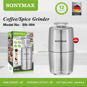 SonyMax Coffee & Spice Grinder 500W SN-004-dazzool.com SonyMax Coffee & Spice Grinder 500W SN-004-dazzool.com