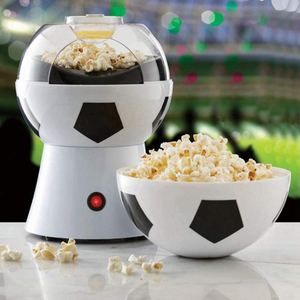 Football Hot Air Popcorn Maker with Serving Bowl-dazzool.com Football Hot Air Popcorn Maker with Serving Bowl-dazzool.com