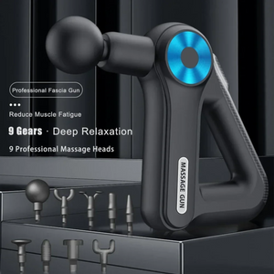 Muscle Massage Gun 9 heads 9 speed levels SL-8891-dazzool.com Muscle Massage Gun 9 heads 9 speed levels SL-8891-dazzool.com