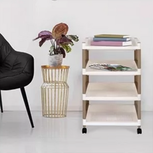 4-Layer Multi-purpose Trolley Storage Rack-dazzool.com 4-Layer Multi-purpose Trolley Storage Rack-dazzool.com