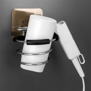 Wall-Mounted Hair Dryer Holder-dazzool.com Wall-Mounted Hair Dryer Holder-dazzool.com