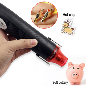 JIGONG Electric Hot Air Gun with Supporting Seat 300W-dazzool.com