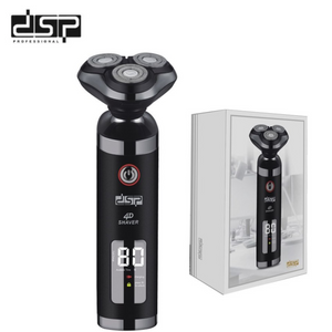 DSP Rechargeable 4D Professional Shaver With LED Display 60078-dazzool.com DSP Rechargeable 4D Professional Shaver With LED Display 60078-dazzool.com