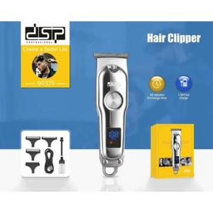 DSP Professional Electric Hair Clipper With LED Display 90376-dazzool.com