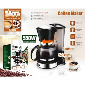 DSP Electric Coffee Maker 550W KA-3082-dazzool.com DSP Electric Coffee Maker 550W KA-3082-dazzool.com