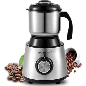 Sokany Electric Coffee & Spice Grinder 500W 300g SK-156-dazzool.com Sokany Electric Coffee & Spice Grinder 500W 300g SK-156-dazzool.com