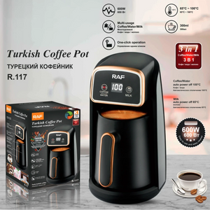 RAF Electric Turkish Coffee Maker 600W R.117-dazzool.com RAF Electric Turkish Coffee Maker 600W R.117-dazzool.com