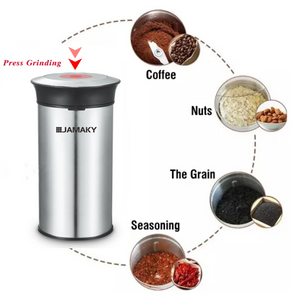 JAMAKY Electric Coffee Grinder 300W JMK9008-dazzool.com JAMAKY Electric Coffee Grinder 300W JMK9008-dazzool.com