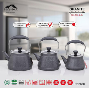 Momaz Space Grey Granite Stainless Steel Pot Set www.dazzool.com Momaz Space Grey Granite Stainless Steel Pot Set www.dazzool.com