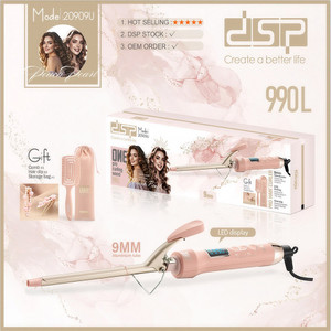 DSP 20909U hair curler Lebanon, peach pearl series hair curler, جهاز تمويج الشعر DSP, ceramic curling iron Beirut, افضل جهاز تمويج شعر لبنان