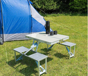 Picnic Table - Aluminum Picnic Portable Table - - dazzool.com Picnic Table - Aluminum Picnic Portable Table - - dazzool.com