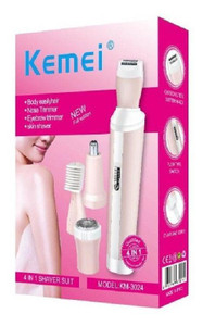 Kemei Female Face Epilator Hair Removal Kit Bikini Shaver Face Hair Trimmer For Women Nose Ear Eyebrow Facial Shaver KM-3024 - - dazzool.com Kemei Female Face Epilator Hair Removal Kit Bikini Shaver Face Hair Trimmer For Women Nose Ear Eyebrow Facial Shaver KM-3024 - - dazzool.com