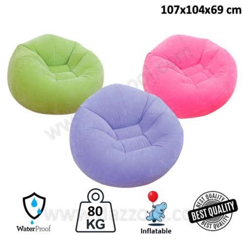 Inflatable Air Beanless Bag Chair (107x104x69)cm - DaZzoOL