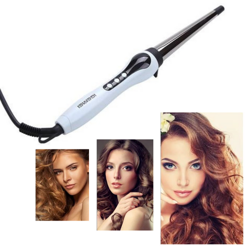 Professional Ceramic Coated Plate Iron Hair Straightener Curler With LCD Display IGEMEI GM-403 -  - dazzool.com