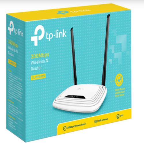 Wireless N300 Home Router, 300Mbps, IP QoS, WPS Button TP-LINK TL-WR841N -  - dazzool.com