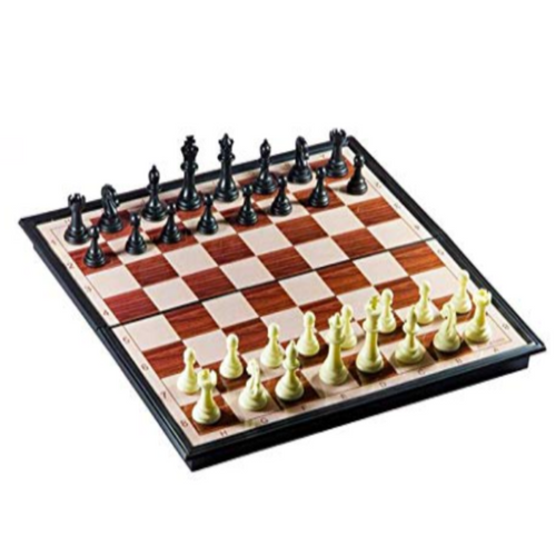 Brains Magnetic Chess Set with Folding Chess Board Educational Toys For Kids And Adults Board Game
