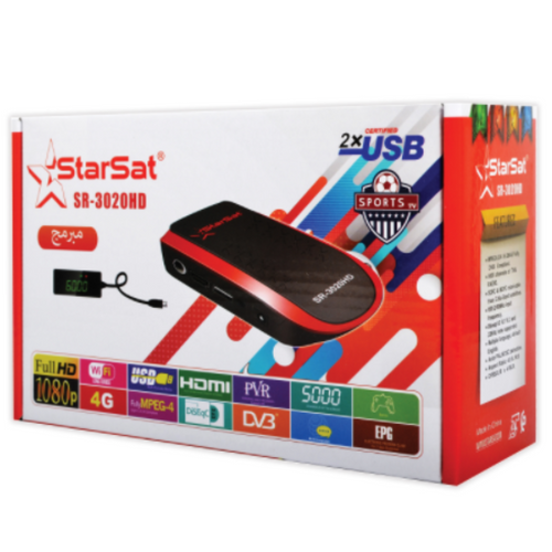 Receiver 5000 Channels StarSAT SR-3020HD -  - dazzool.com