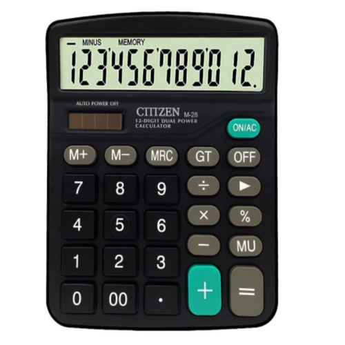 Desktop Calculator Citizen M-28
