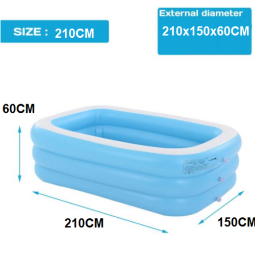 Inflatable Swimming Pool Intime 210x150x60cm -  - dazzool.com