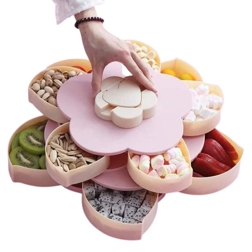 Rotating Candy Box With Phone Holder Cherry Blossom