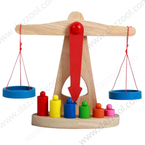 wooden balance scales for Kids