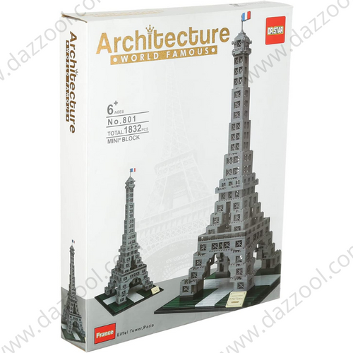 Dr.Star Architecture Eiffel Tower 1832 pcs-dazzool.com