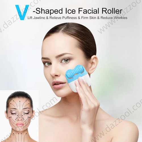 Dazzool n Ice Roller S30, Two Rollers Heads for Facial and Whole Body Massage-dazzool.com