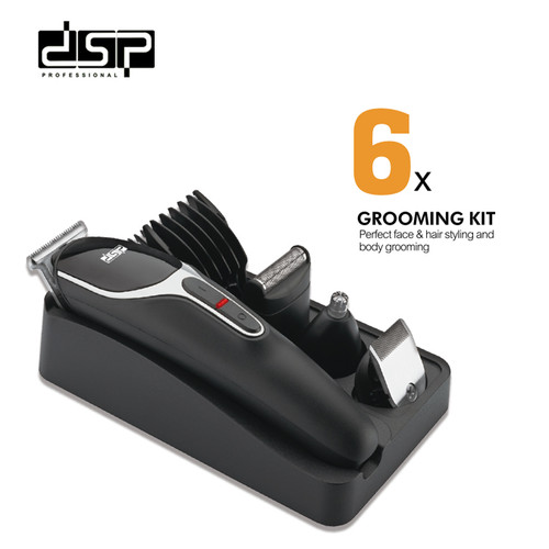 6 in 1 Electric Hair Clipper DSP 90210