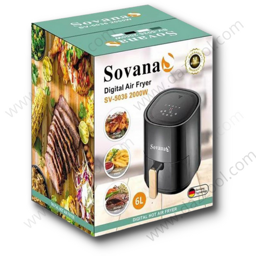 Sovana Digital Air Fryer SV-5036-dazzool.com