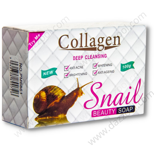 PeiMei Collagen Snail Beauty Soap PM6861-dazzool.com