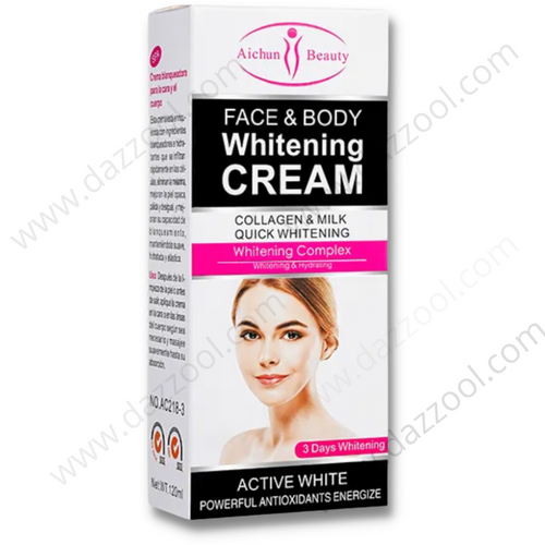Aichun Beauty Face & Body Whitening Cream 3 Days Whitening AC218-3-dazzool.com