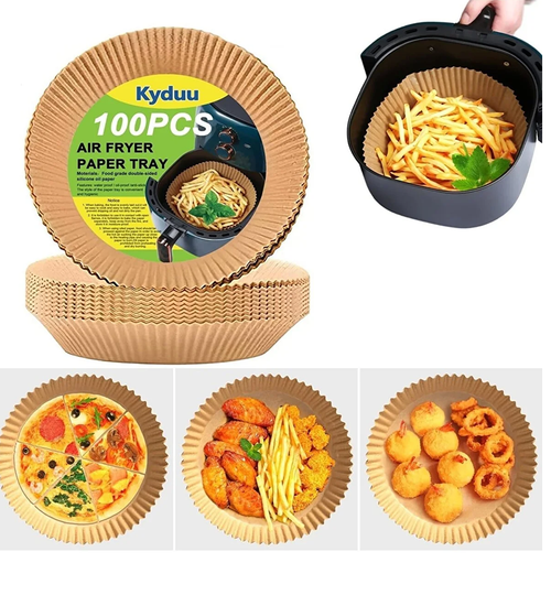 Airfryer Baking Paper Round Non-Stick-dazzool.com